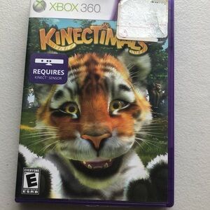 Microsoft Kinectimals Xbox 360 Kinect Compatible Multiplayer w/ Case & Manual